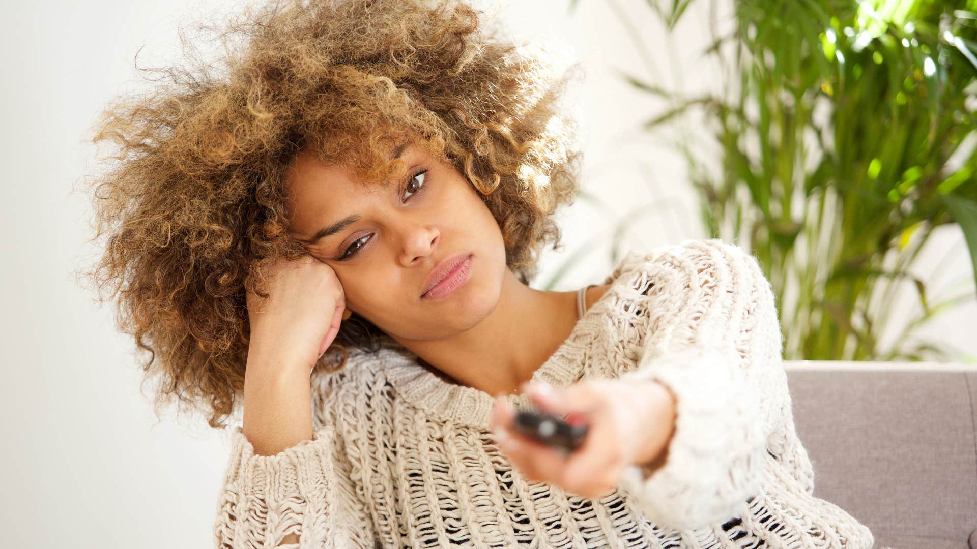 Unhappy wife does nothing