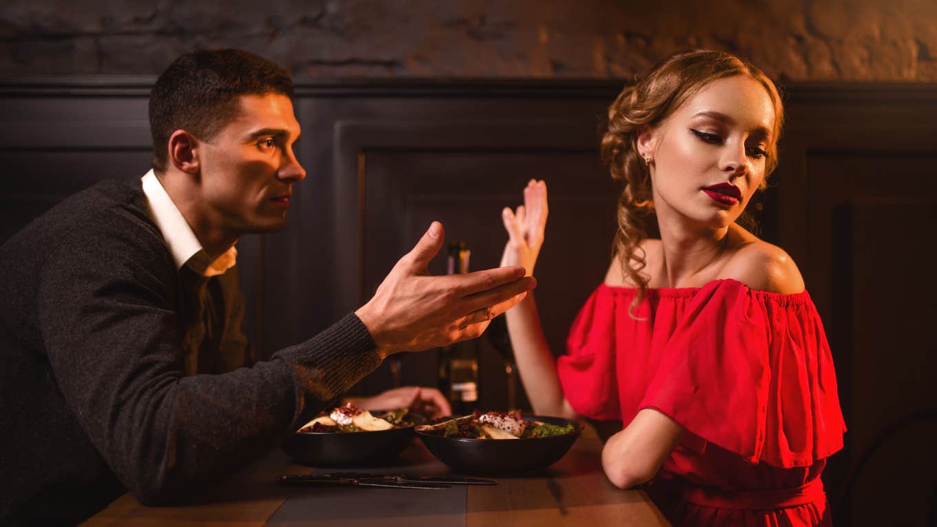 Woman Walked Out On A Date Who Said Her Meal Looked Disgusting