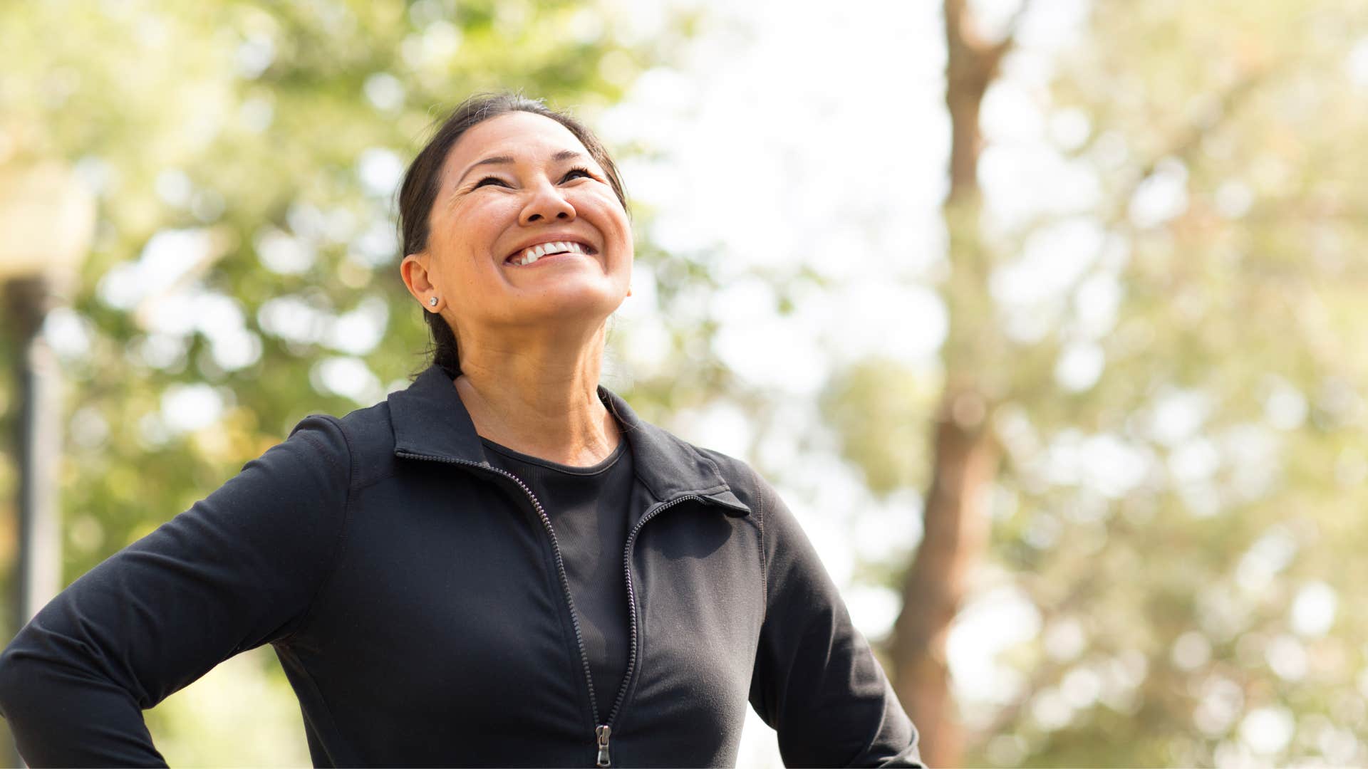 an older woman exercises almost everyday