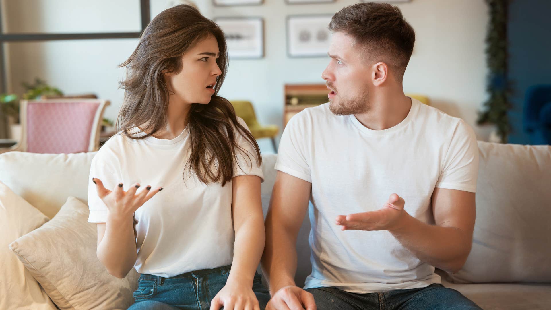 a woman keeps comparing her partner to her ex and it annoys him