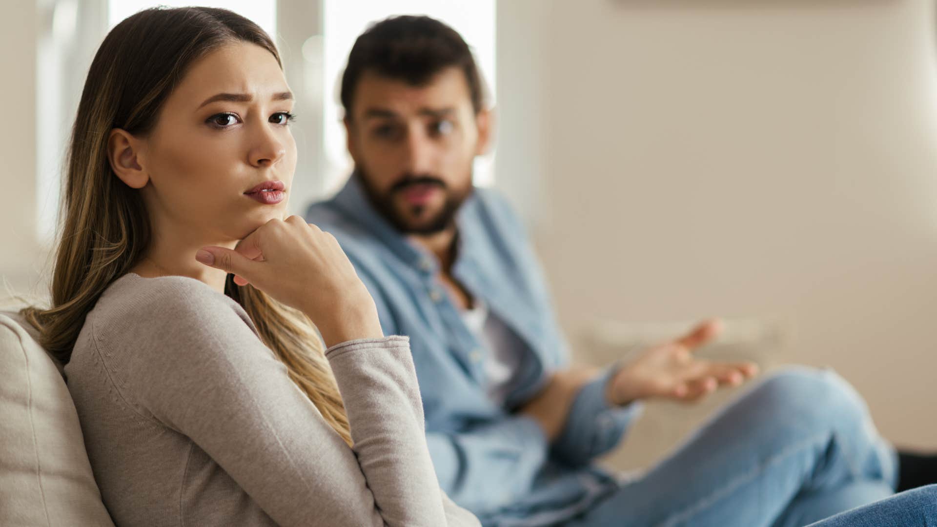 a woman takes her relationship for granted