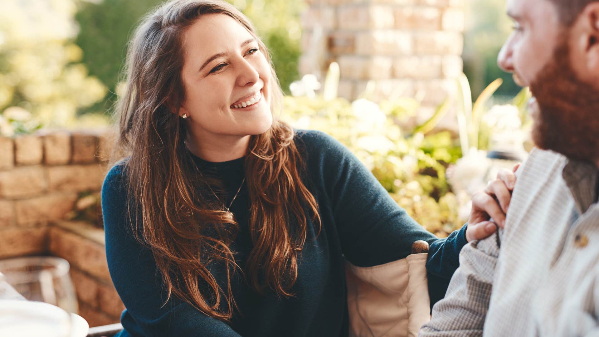 Woman check in with each other regularly with her partner.
