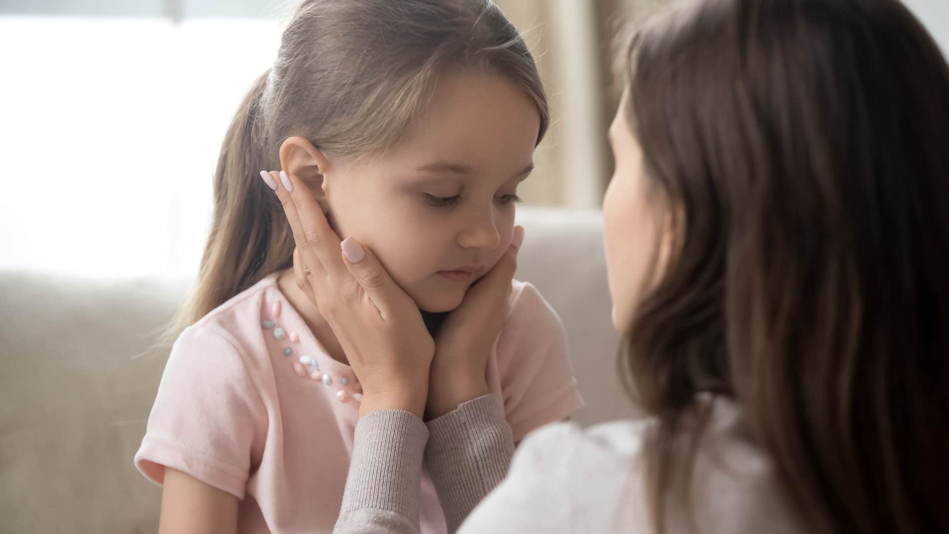 mother whose goal is mutual respect with her child removing guilt from her vocaublary