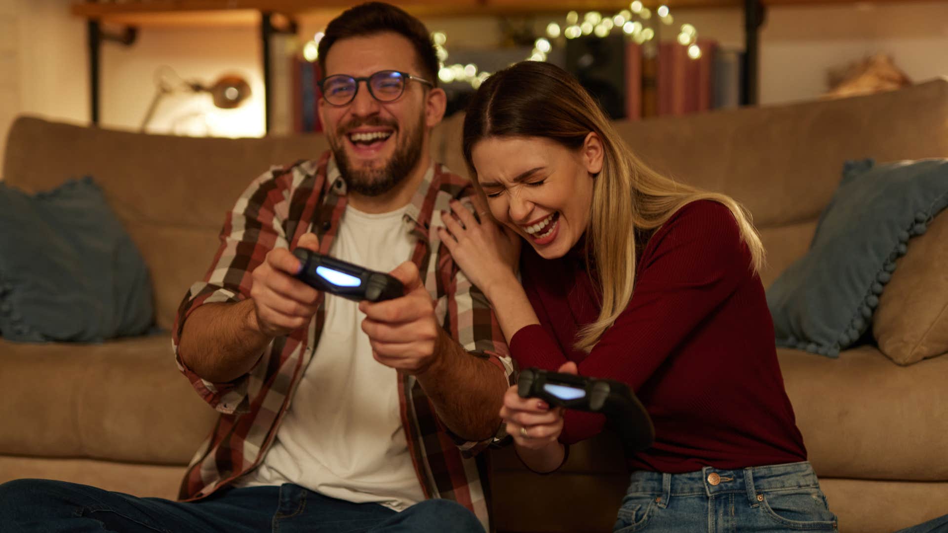 woman investing time into learning her husbands interests