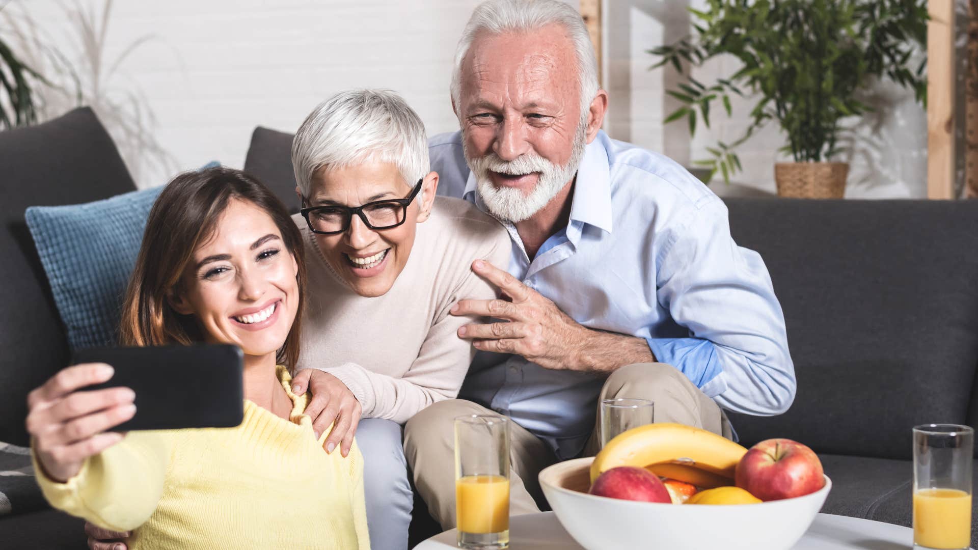 couple playing favorites with their children