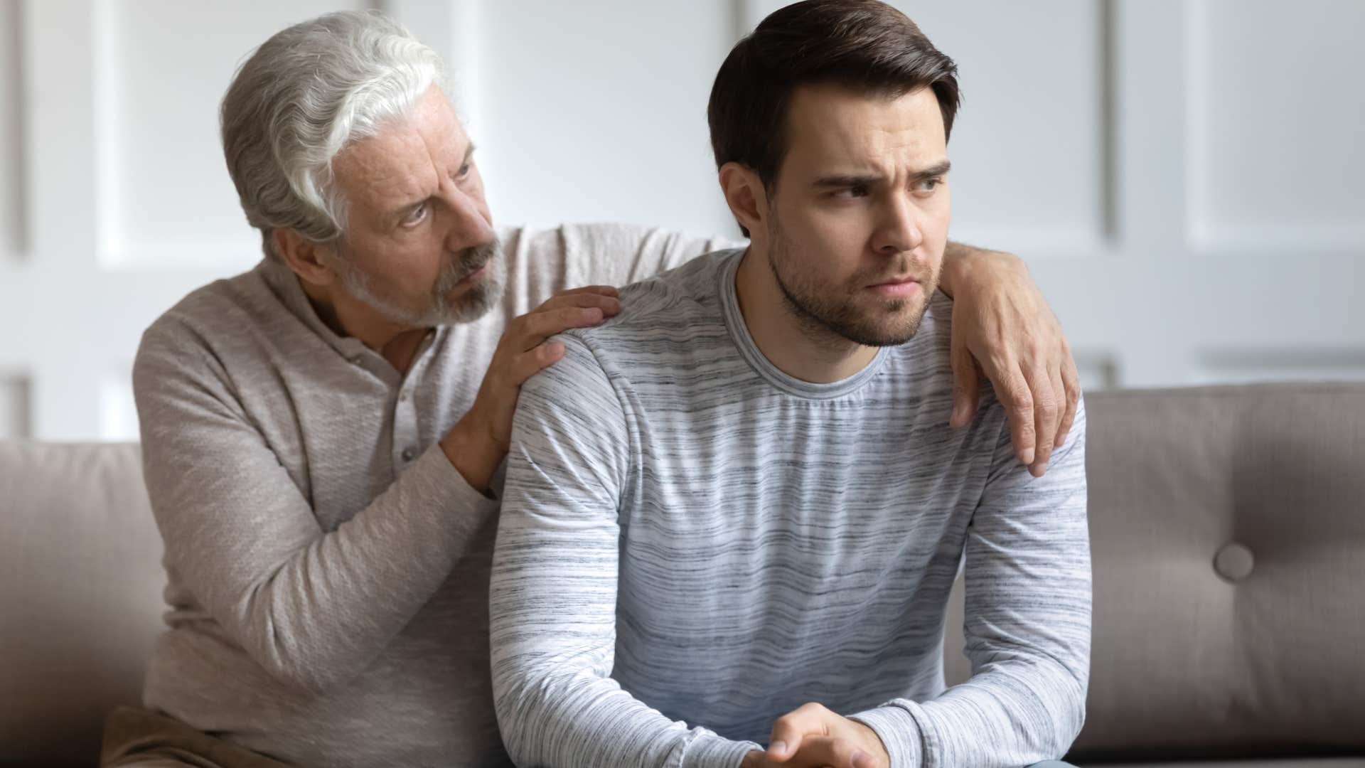 narcissistic dad twisting his son's memories