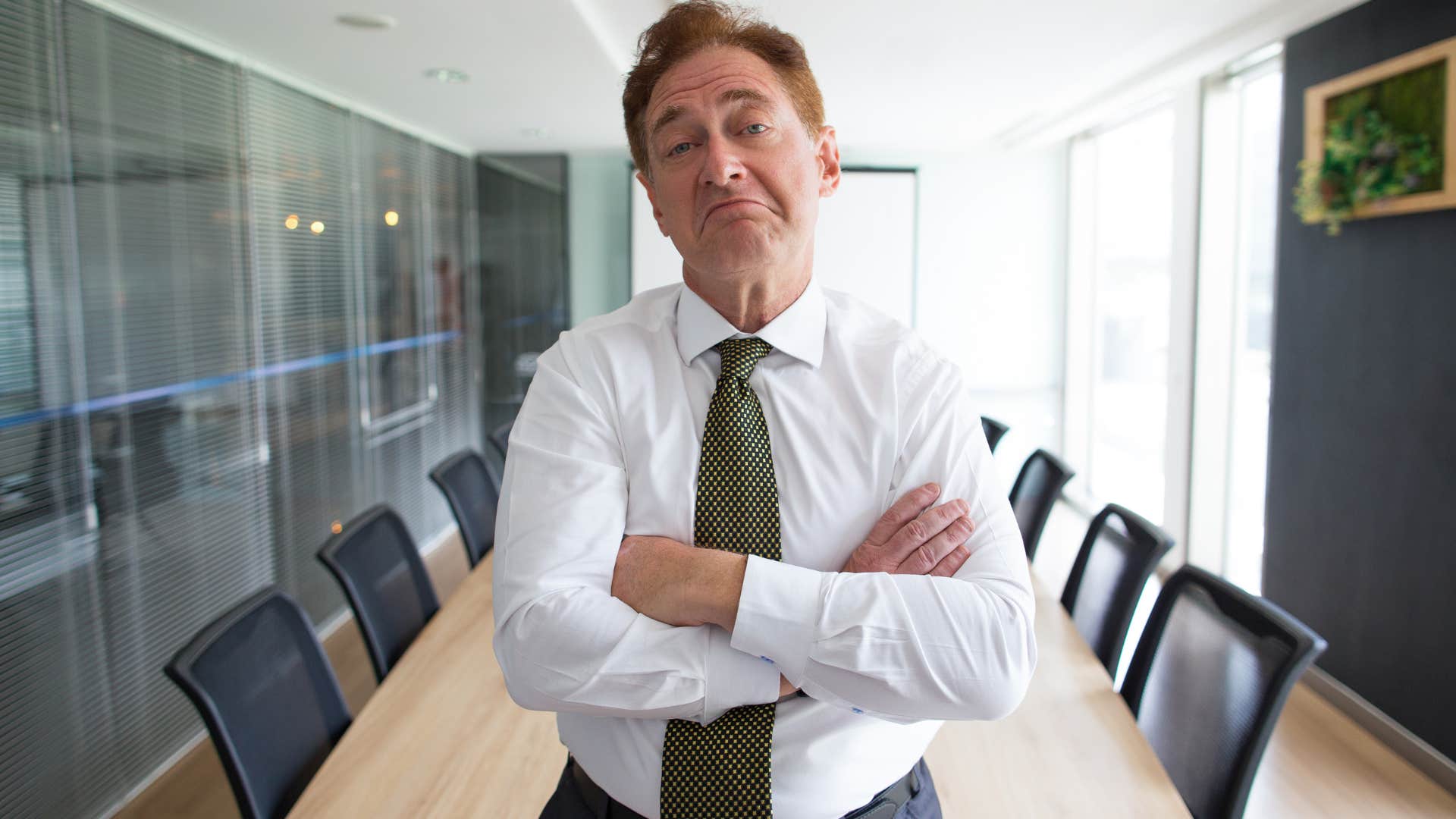 Man who believes that feminism is wrong because men work harder.