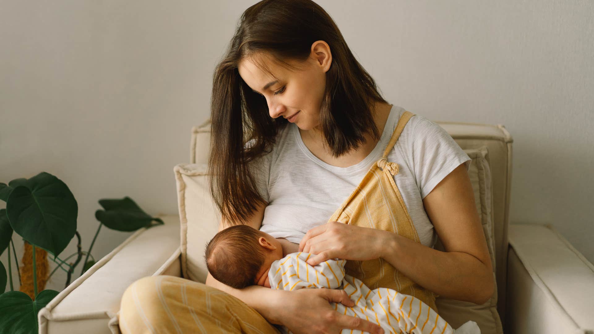 woman who is breastfeeding because breast is best missed the mark