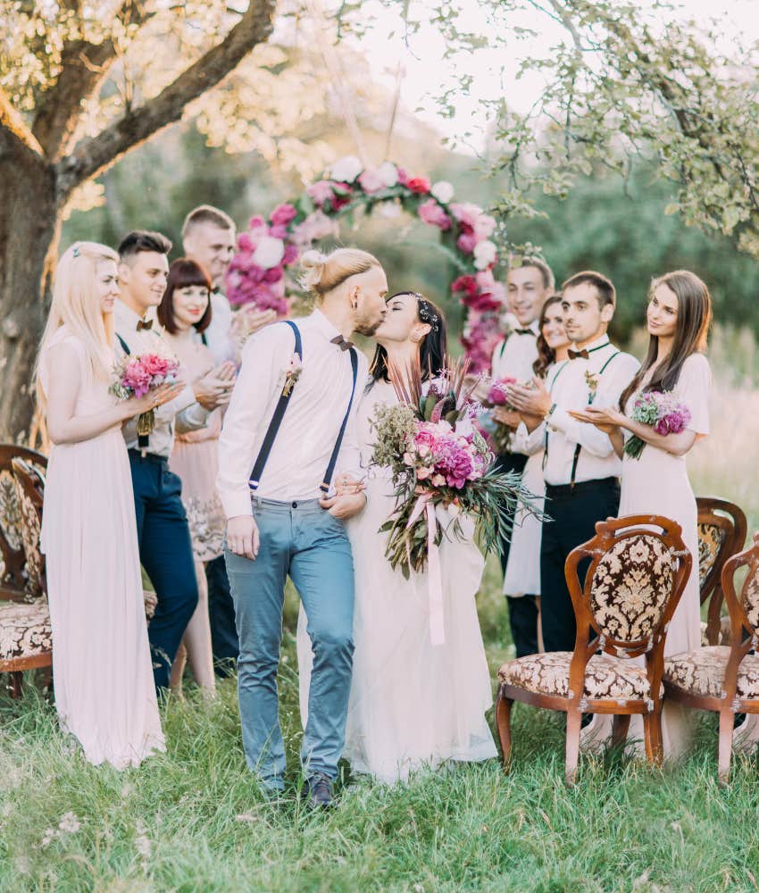 A bride can make all the rules she wants for her wedding but guests might not attend