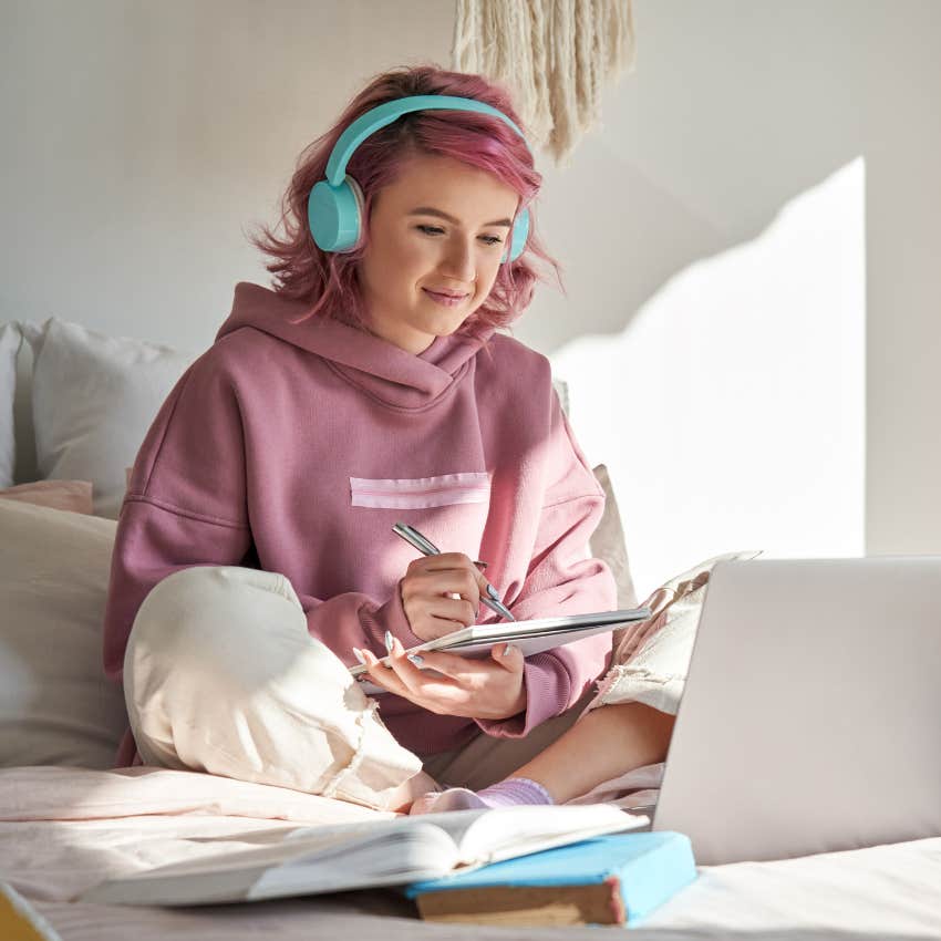 hopeful gen-z job seeker