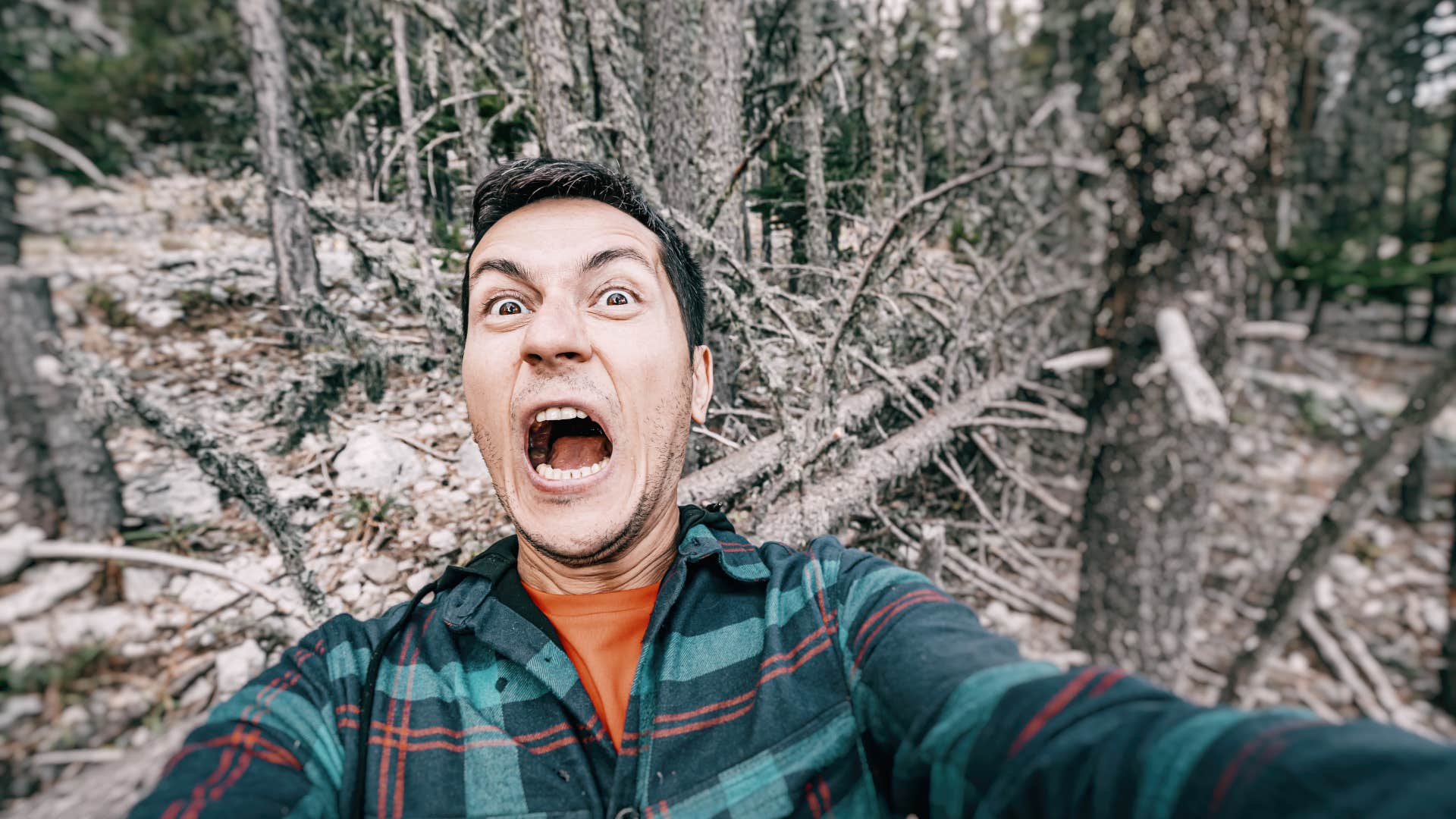 man with the fear of getting lost