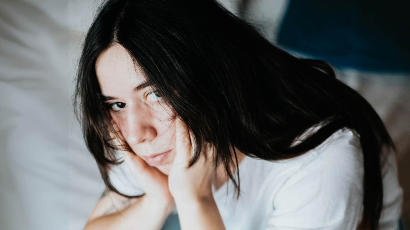 These Common Mistakes Are Why You're Tired All The Time And Off Your Game Woman who is off her game and tired all the time.