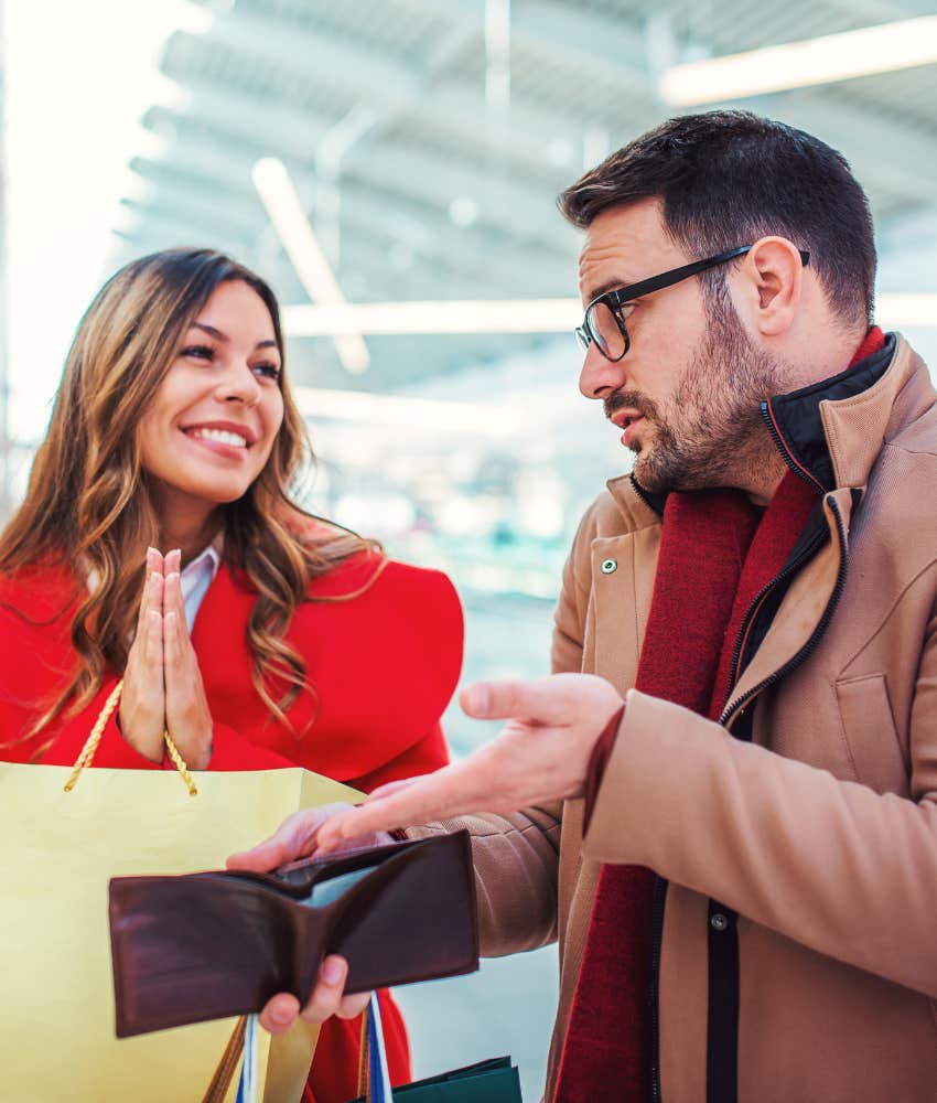 Couple in financial compromise