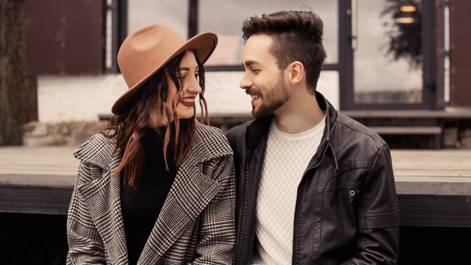 smiling couple who respects each other