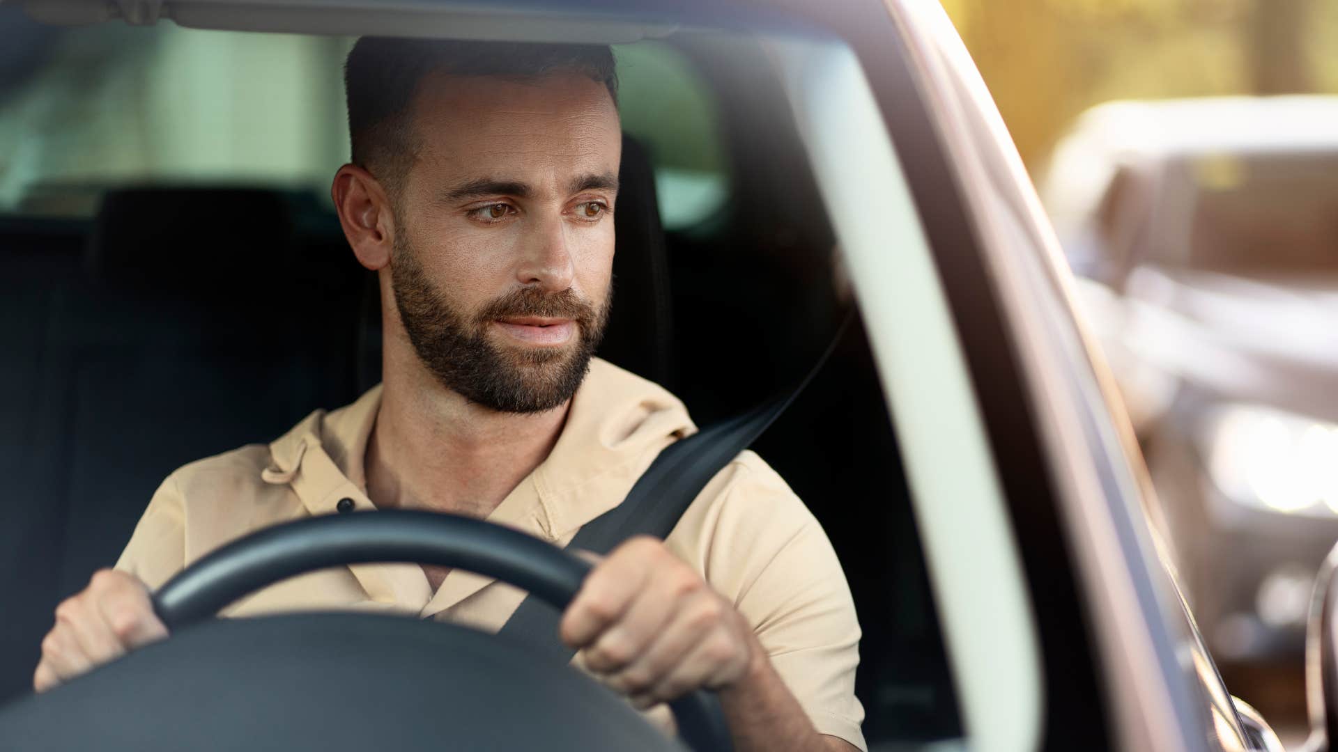 bad driver who never learned to check his blind spot