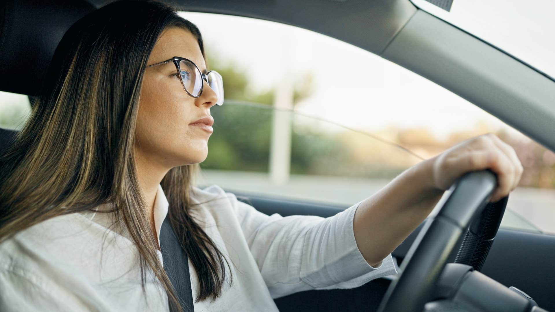 bad driver who never learned speed limits aren't optional driving.