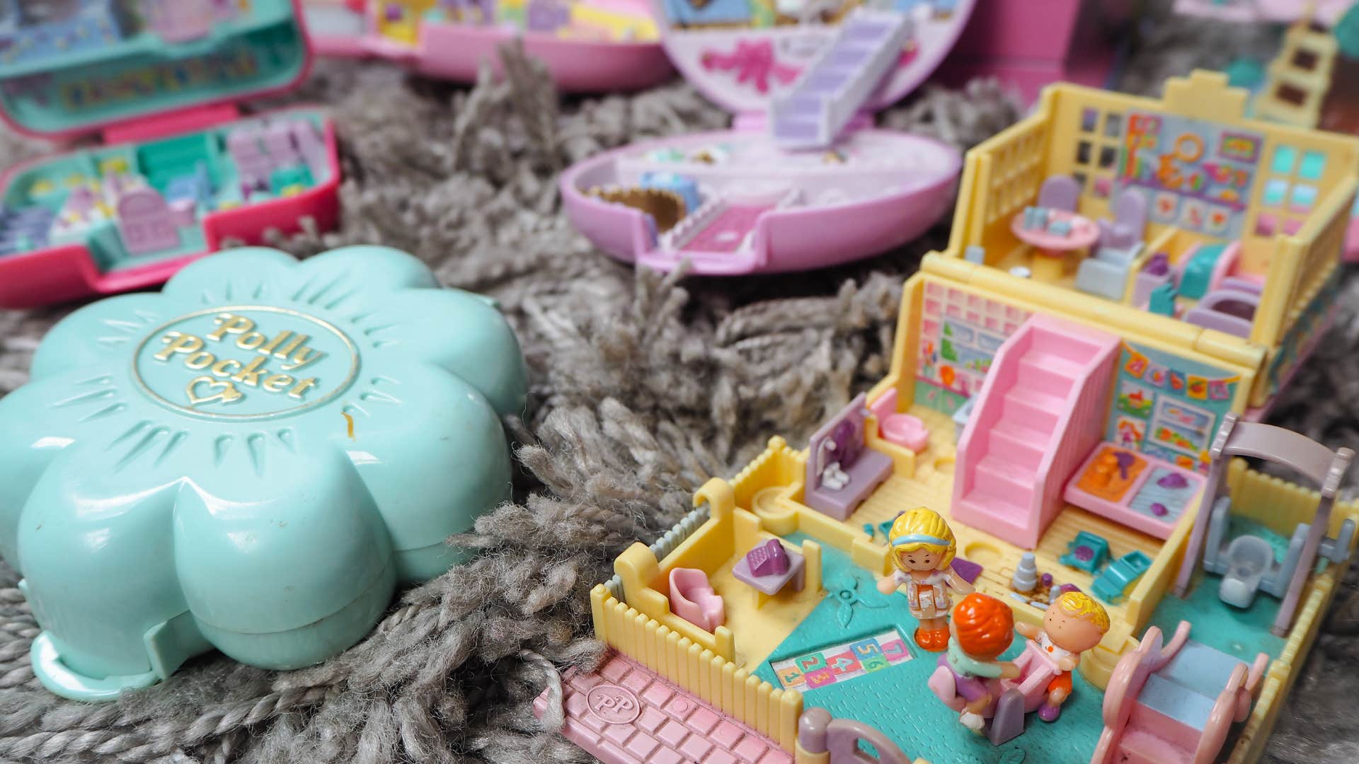 polly pocket toy set