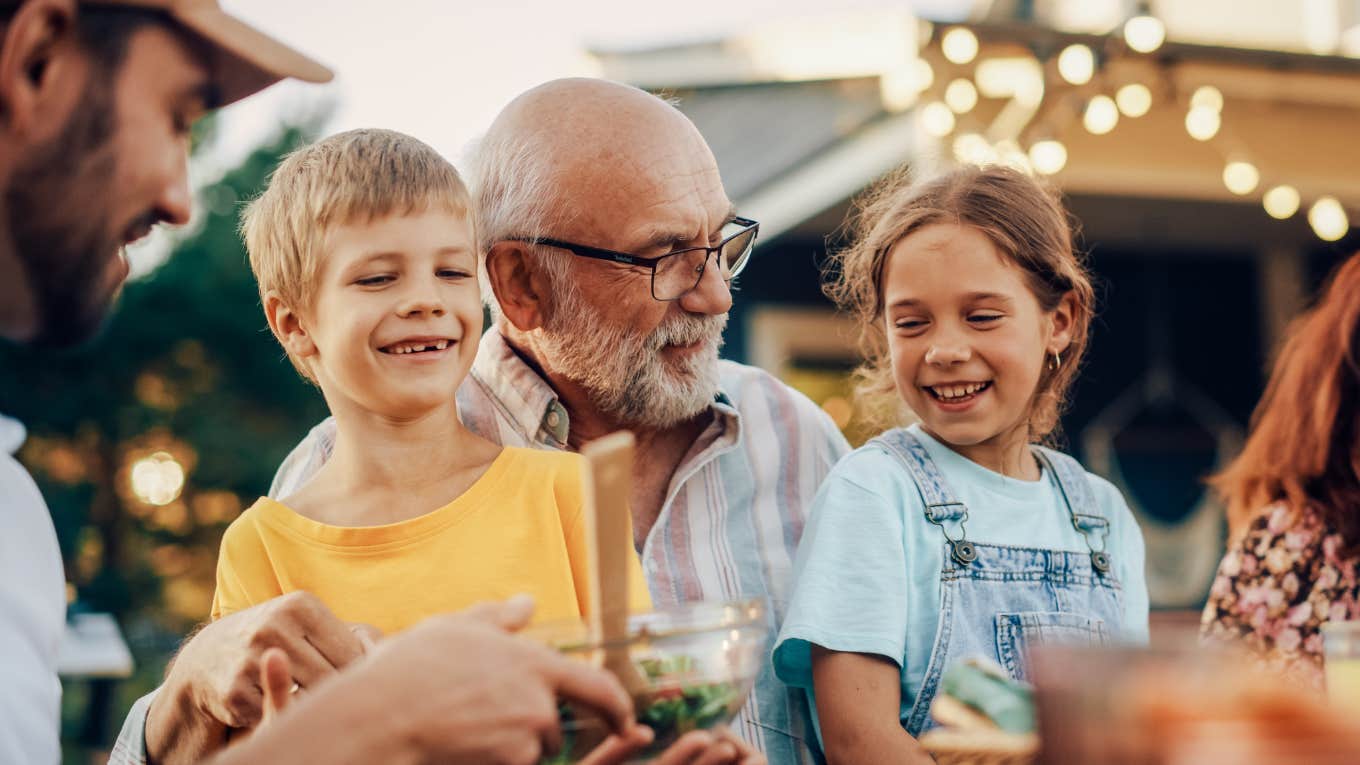 Grandparents who are always welcome at adult kids home. 