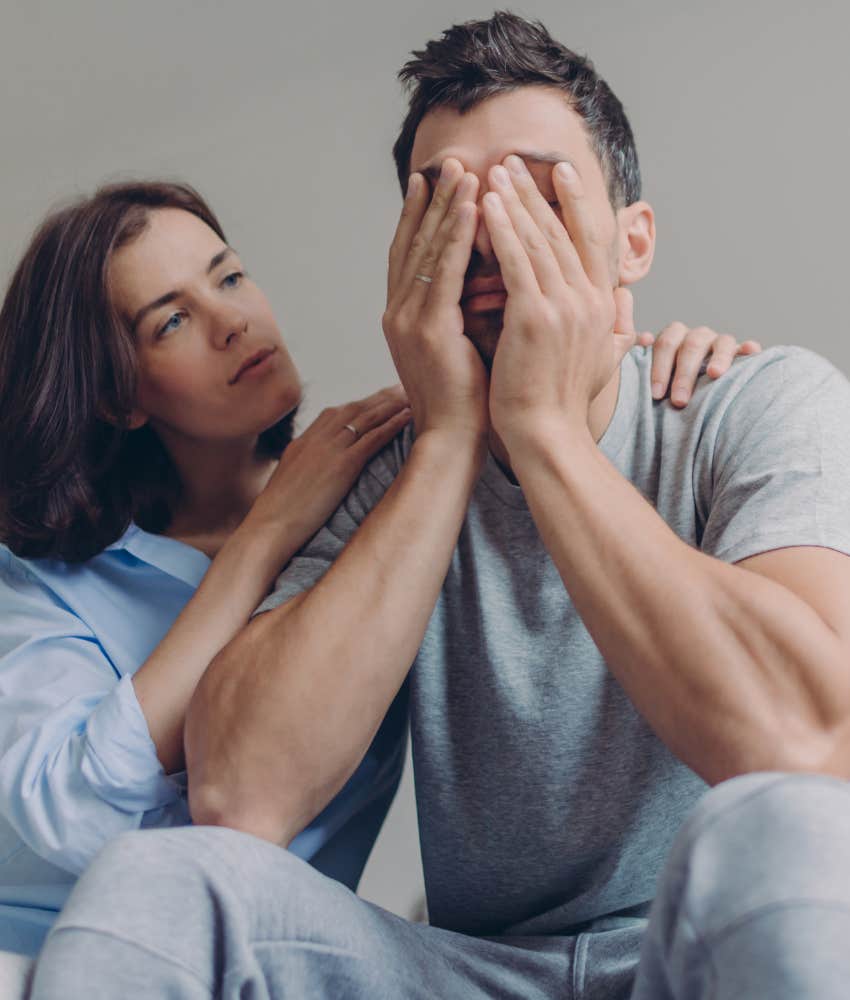Couple communicates compassionately