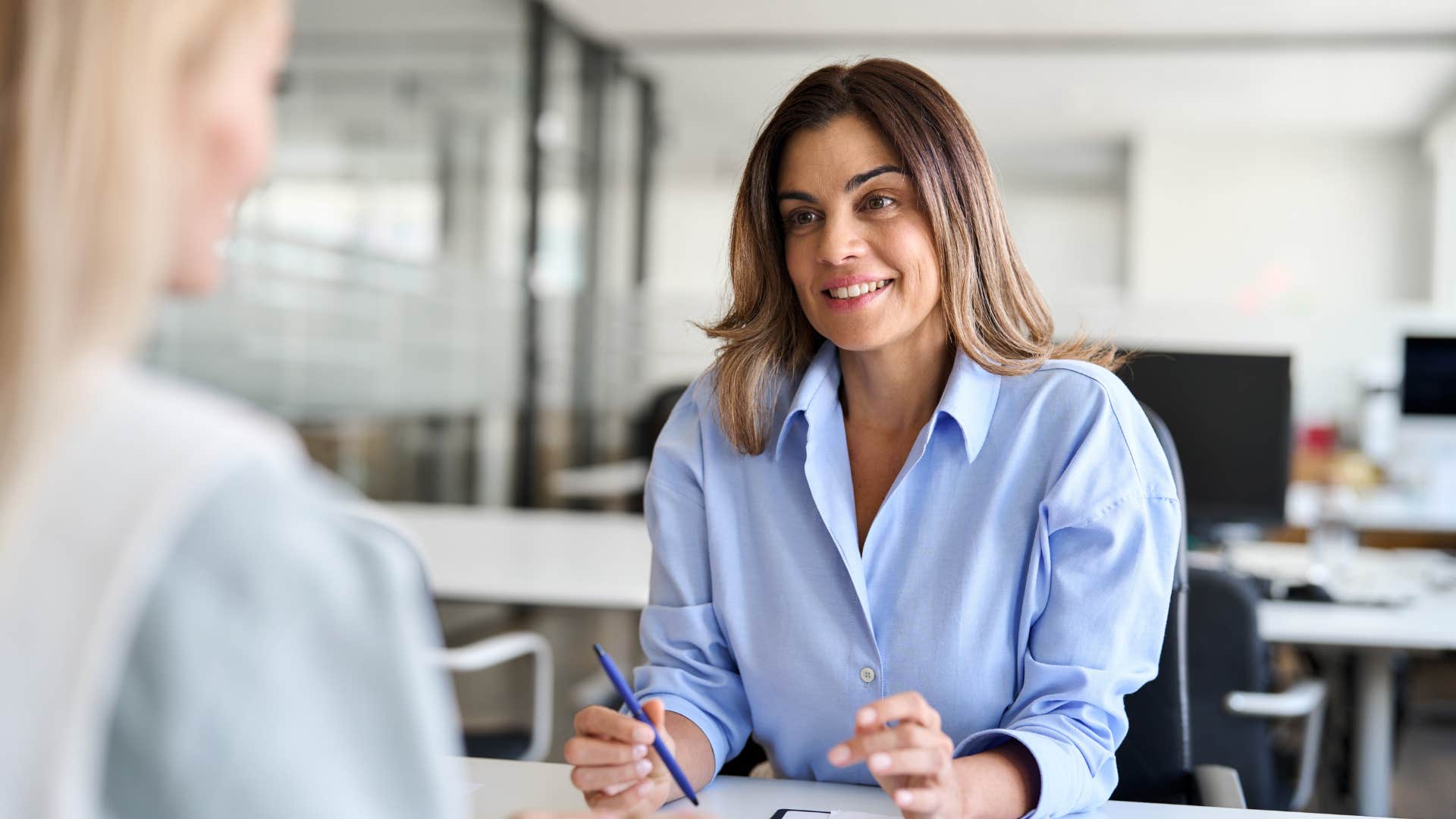 woman who is naturally accountable as she address issues head on