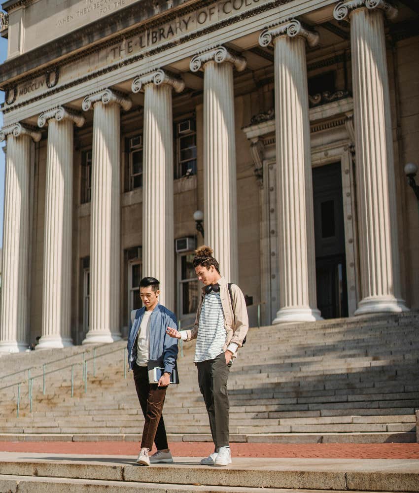 Higher education students exposed to diversity