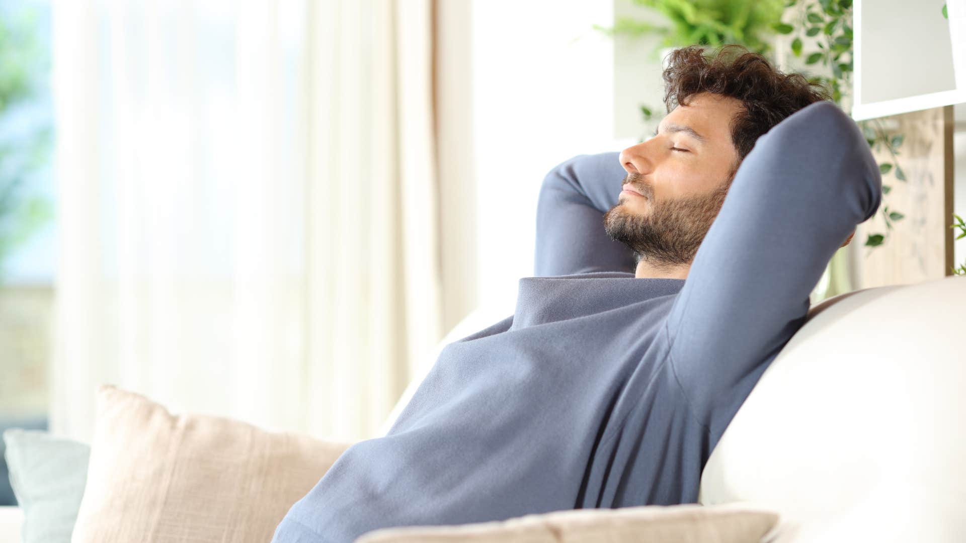 man too focused on his alone time