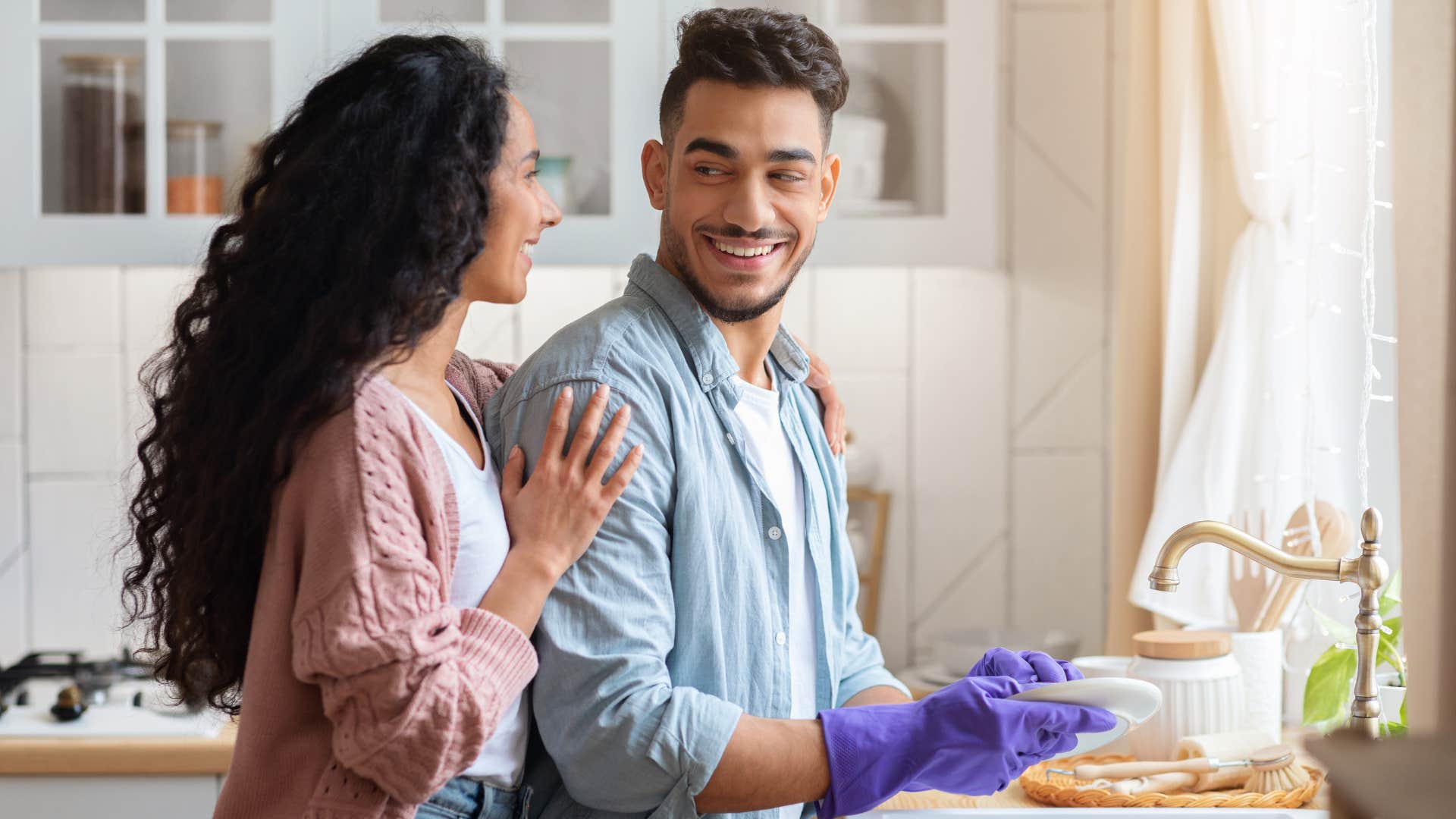 Loving husband shows love in small, steady ways
