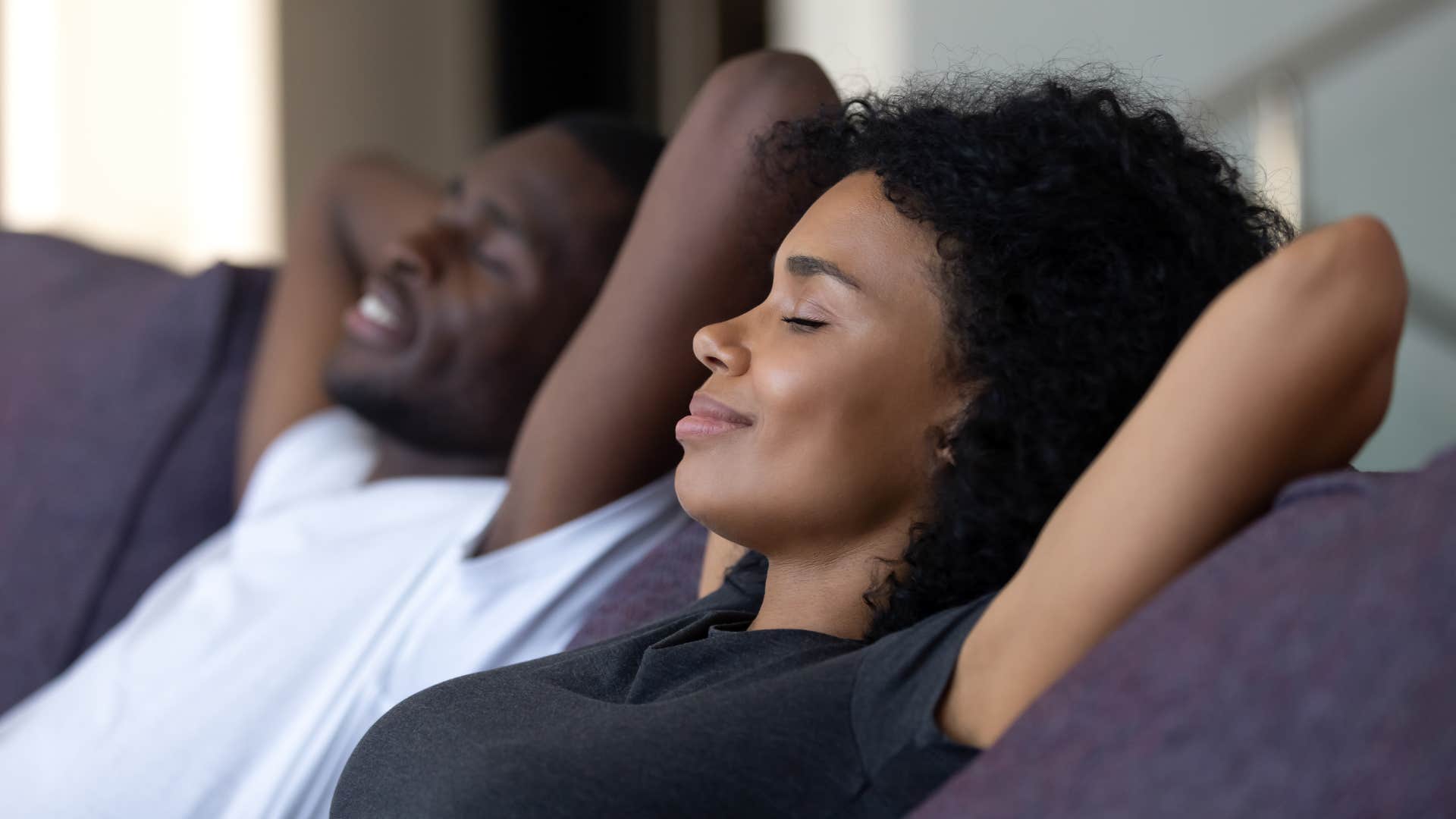 Loving husband respects her moods and cycles