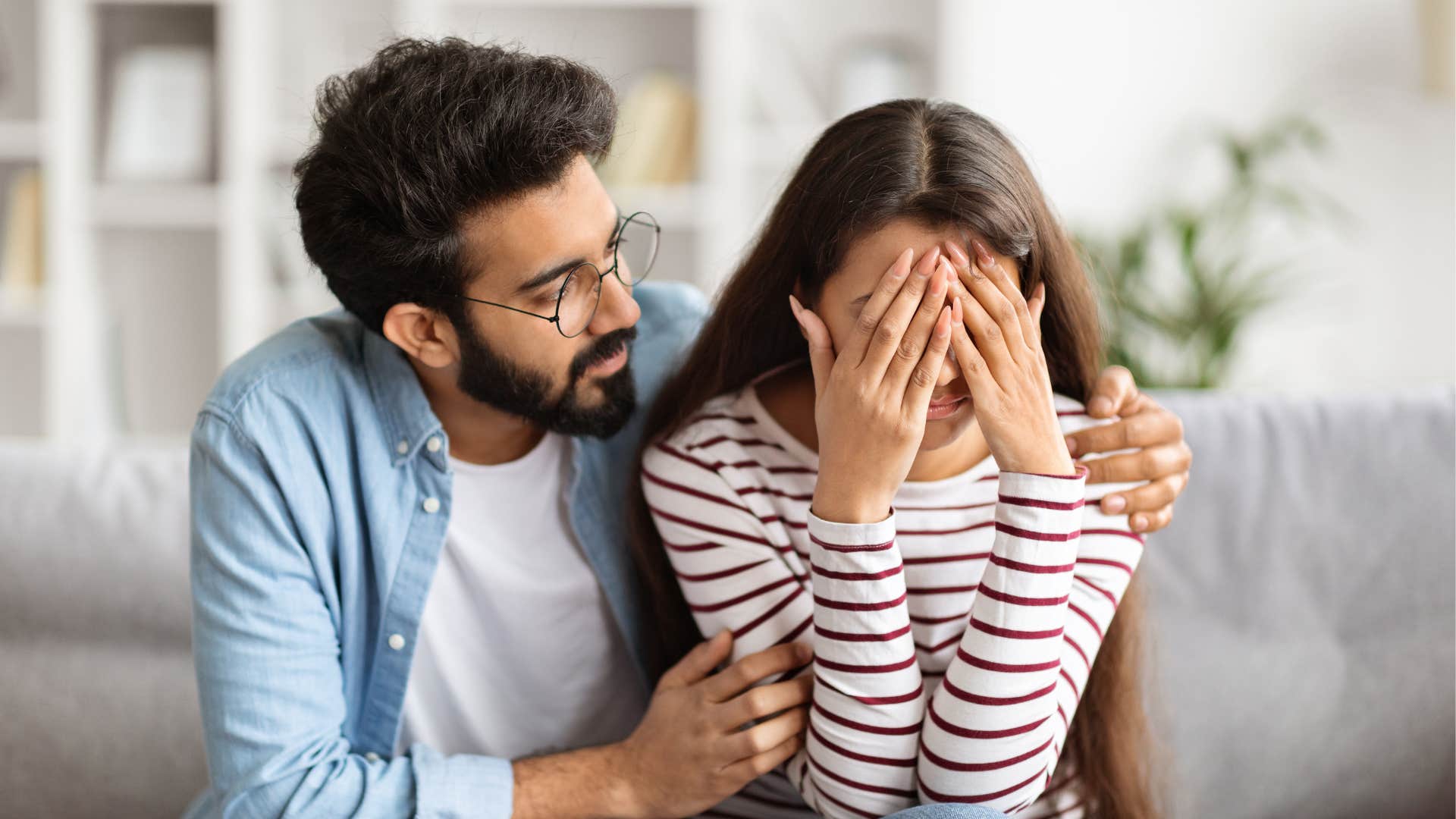 Loving husband reassures her often