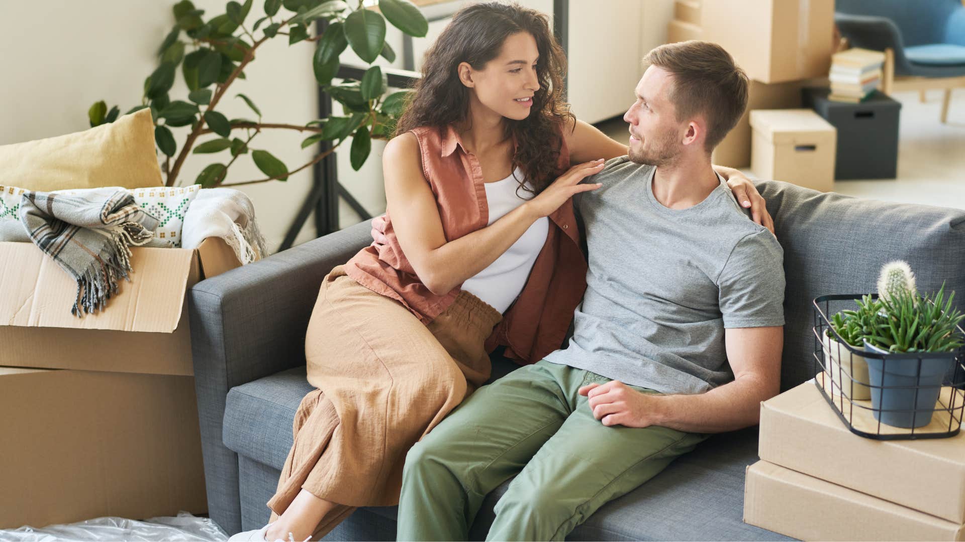 Loving husband gives her space to talk