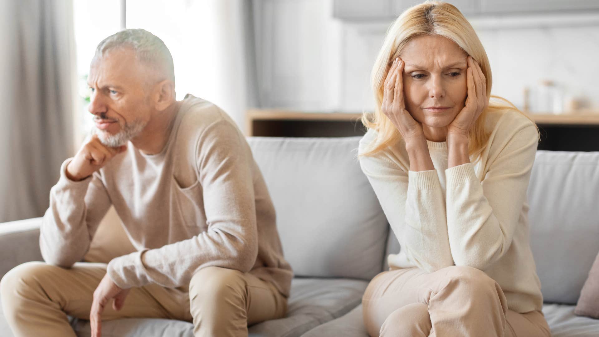 woman frustrated by husband telling him why didn't you do this already