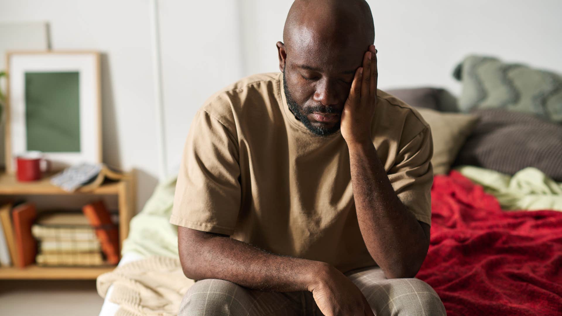 sad husband who feels like an afterthought