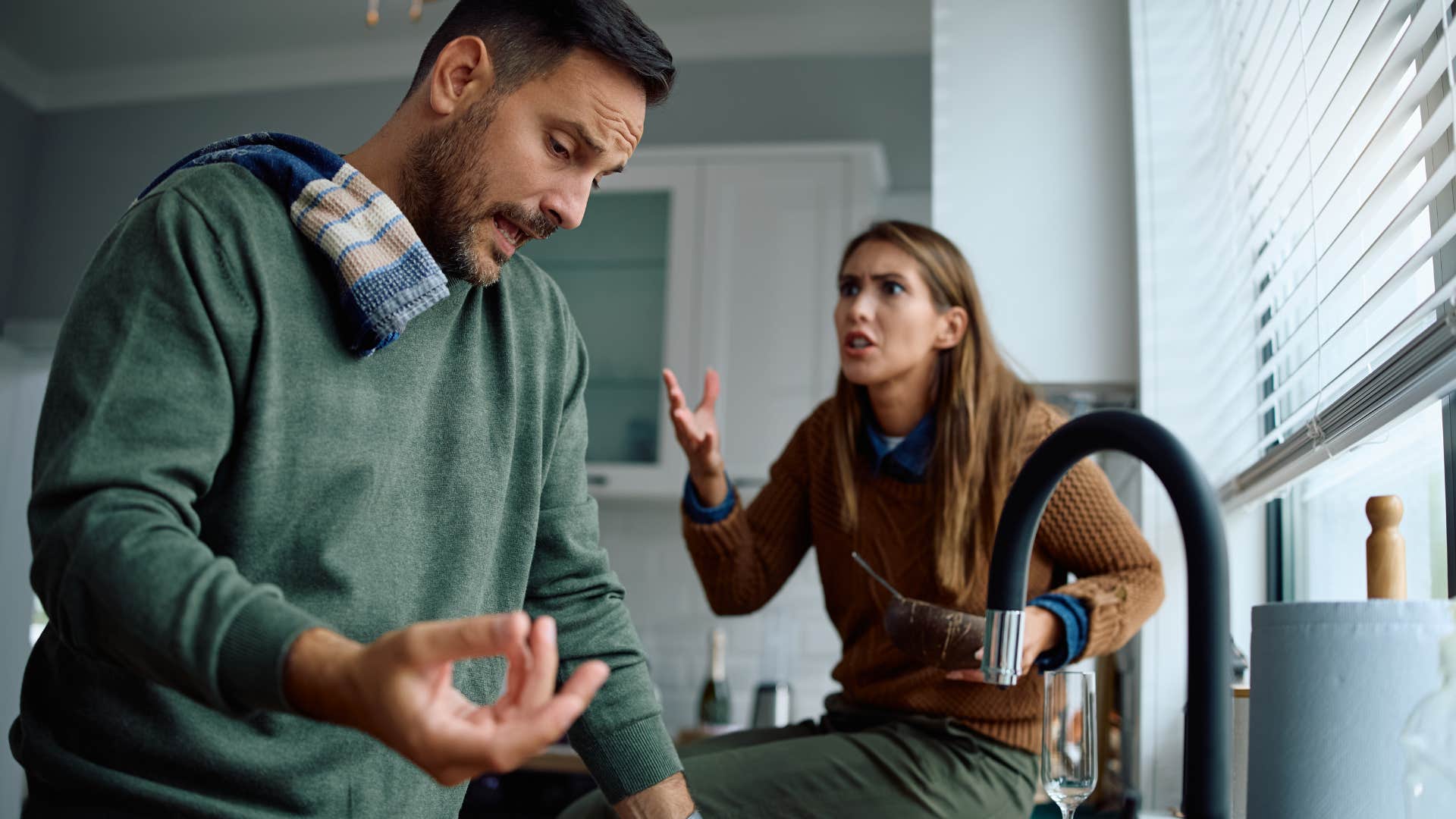 husband who feels like he's being controlled by his wife