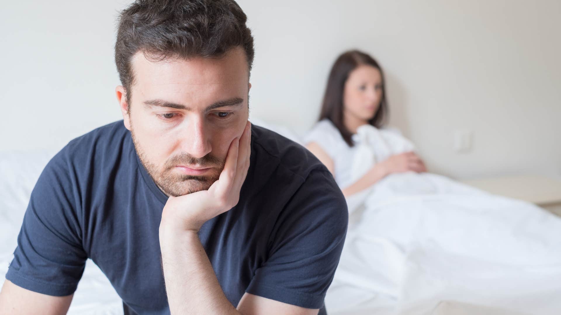 husband who is not having any fun with his wife