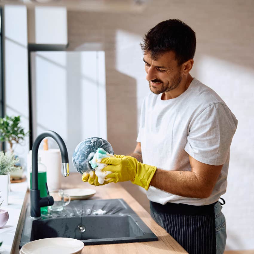 man who is husband material and does the dishes