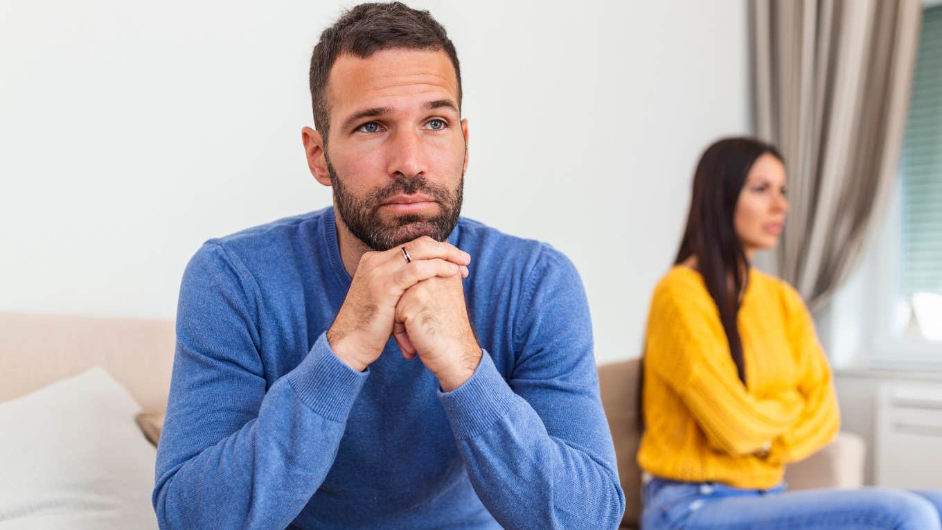If A Man Stops Doing These Things, Chances Are He's Falling Out Of Love man slowly falling out of love with his wife acting distant