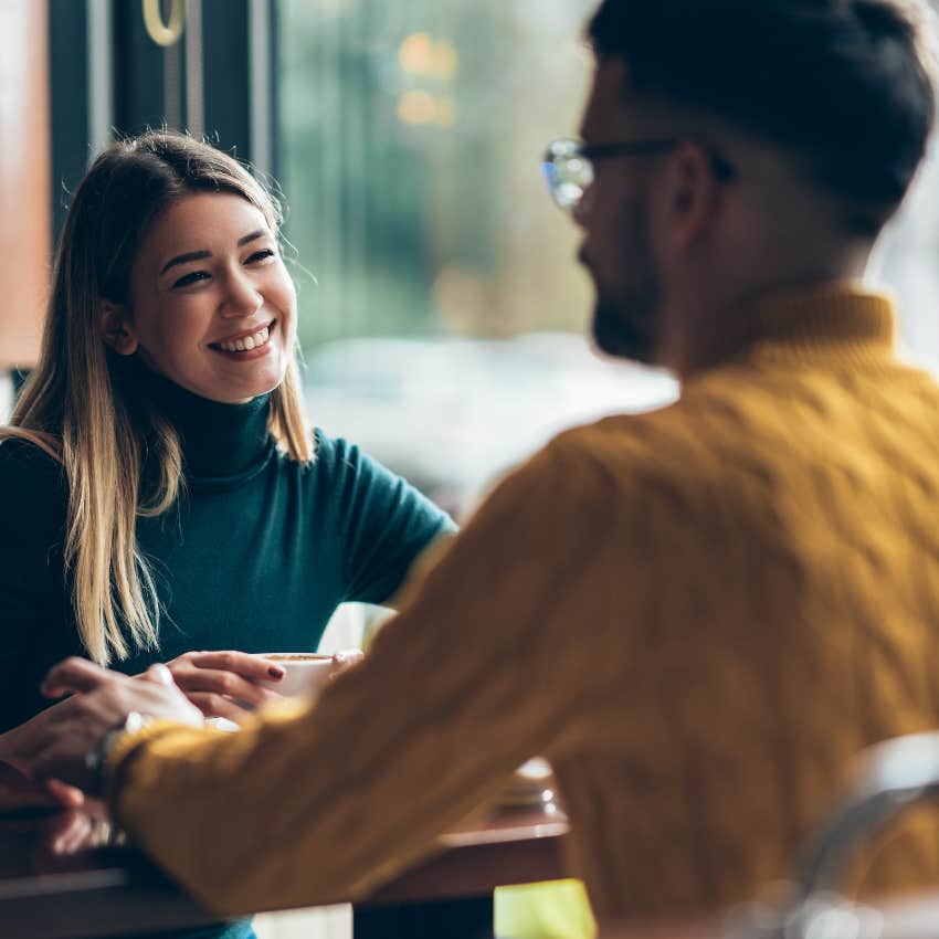 woman who is in a relationship where they connect emotionally and are ready to talk about marriage