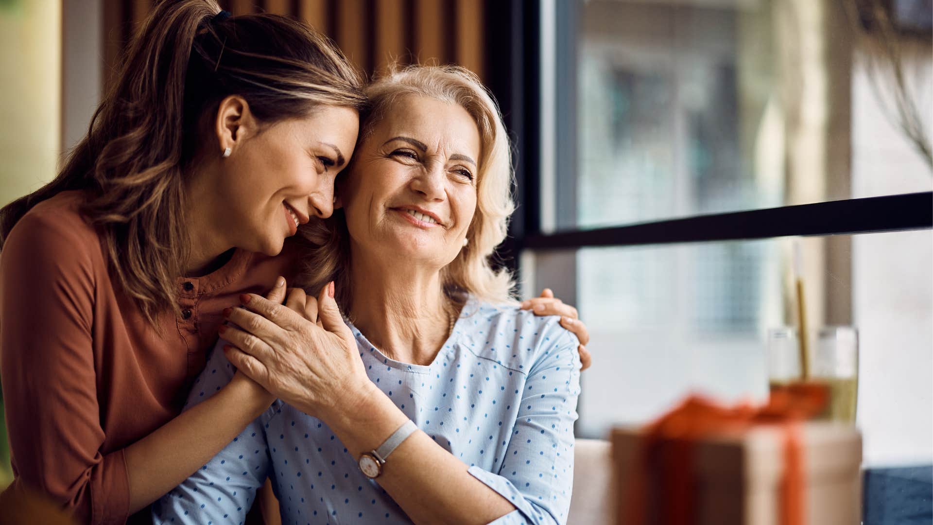 mother and daughter spending quality time together