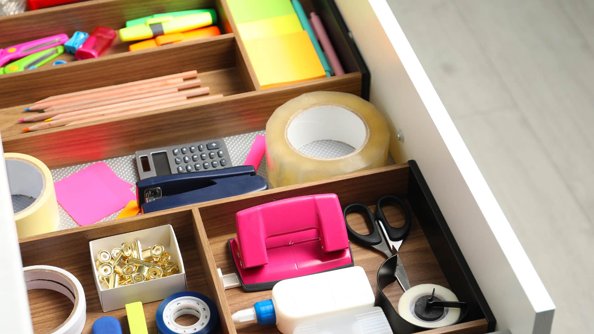 if you hide tape in a junk drawer you’re much smarter than average