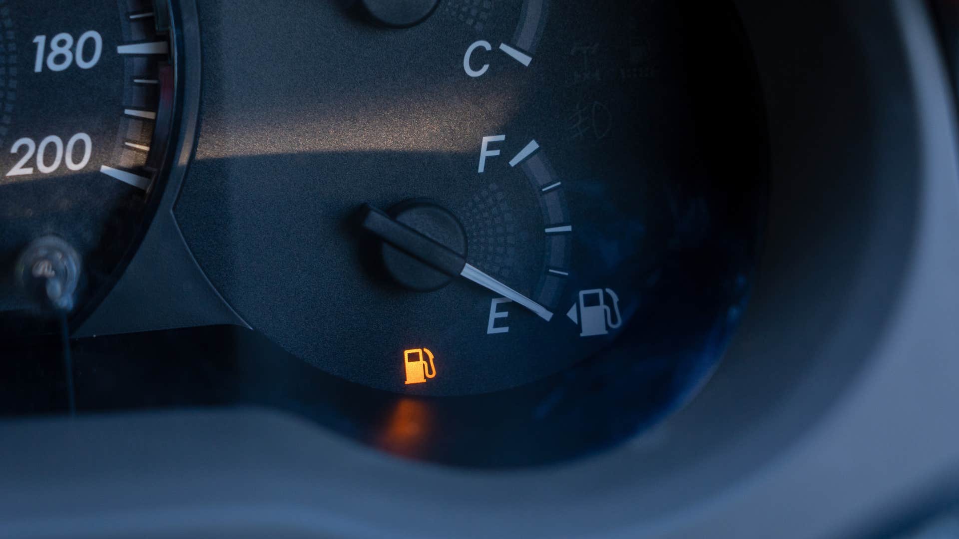 if you see these things in a man’s car he’s mentally checked out of life almost empty gas tank