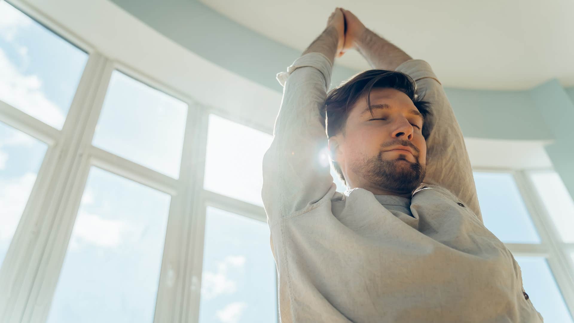 Unstoppable person empties mind
