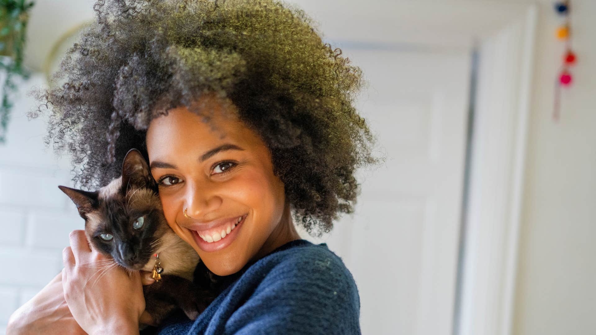 Person feels better with pet