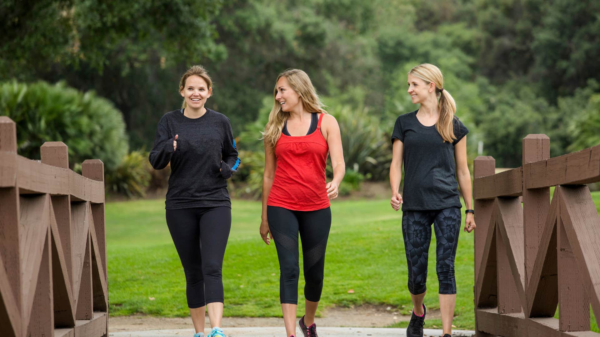 woman who became highly disciplined as she takes workout outside