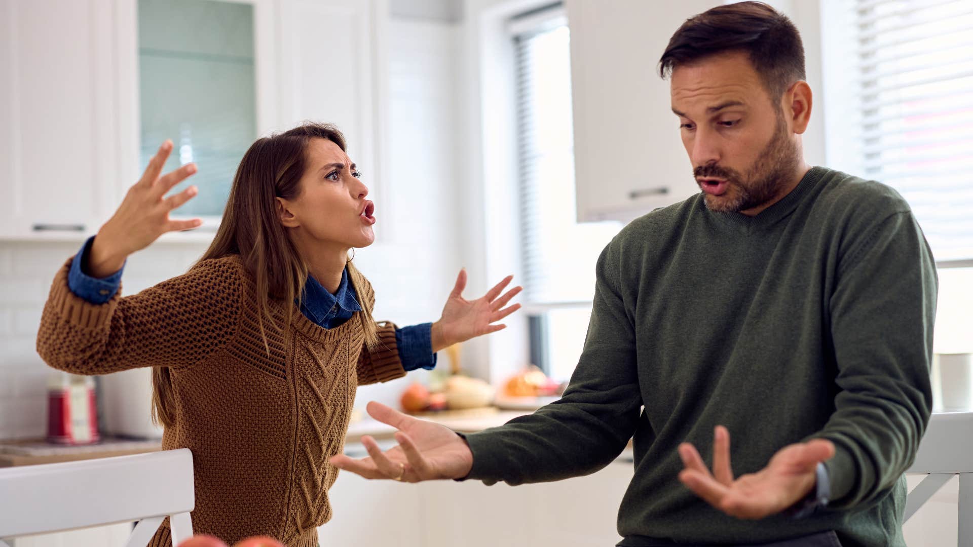 couple making the money mistake of disagreeing on lifestyle