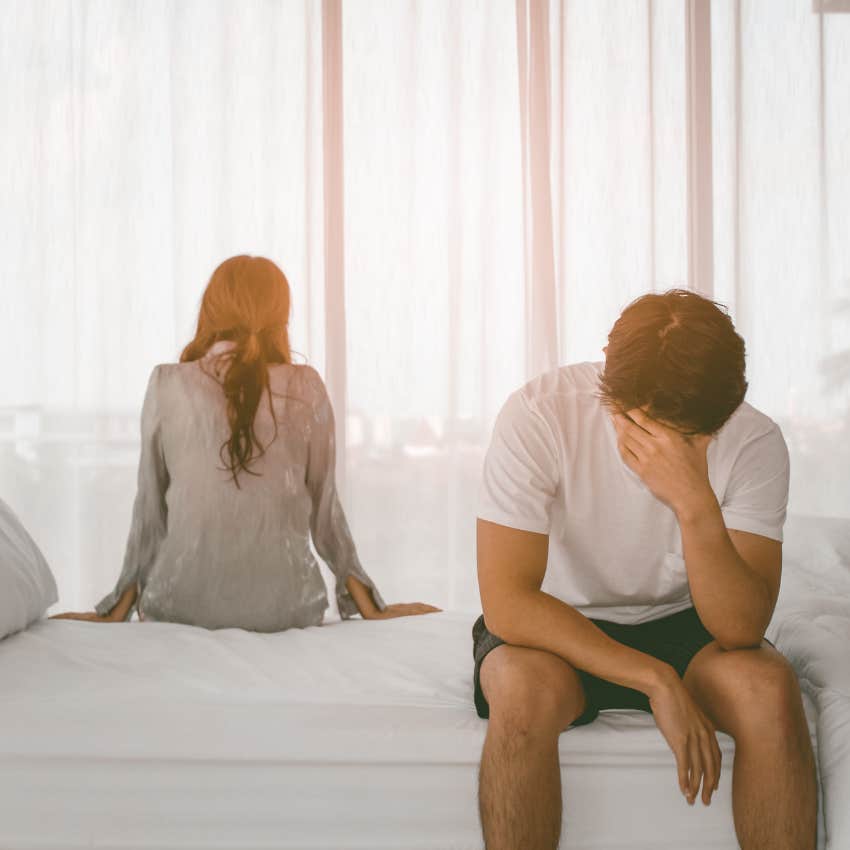 couple not speaking after same arguments signs unfinished business someone past life