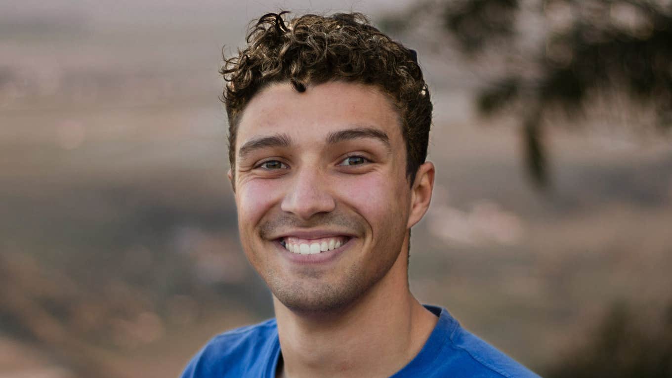 Male with attractive features.