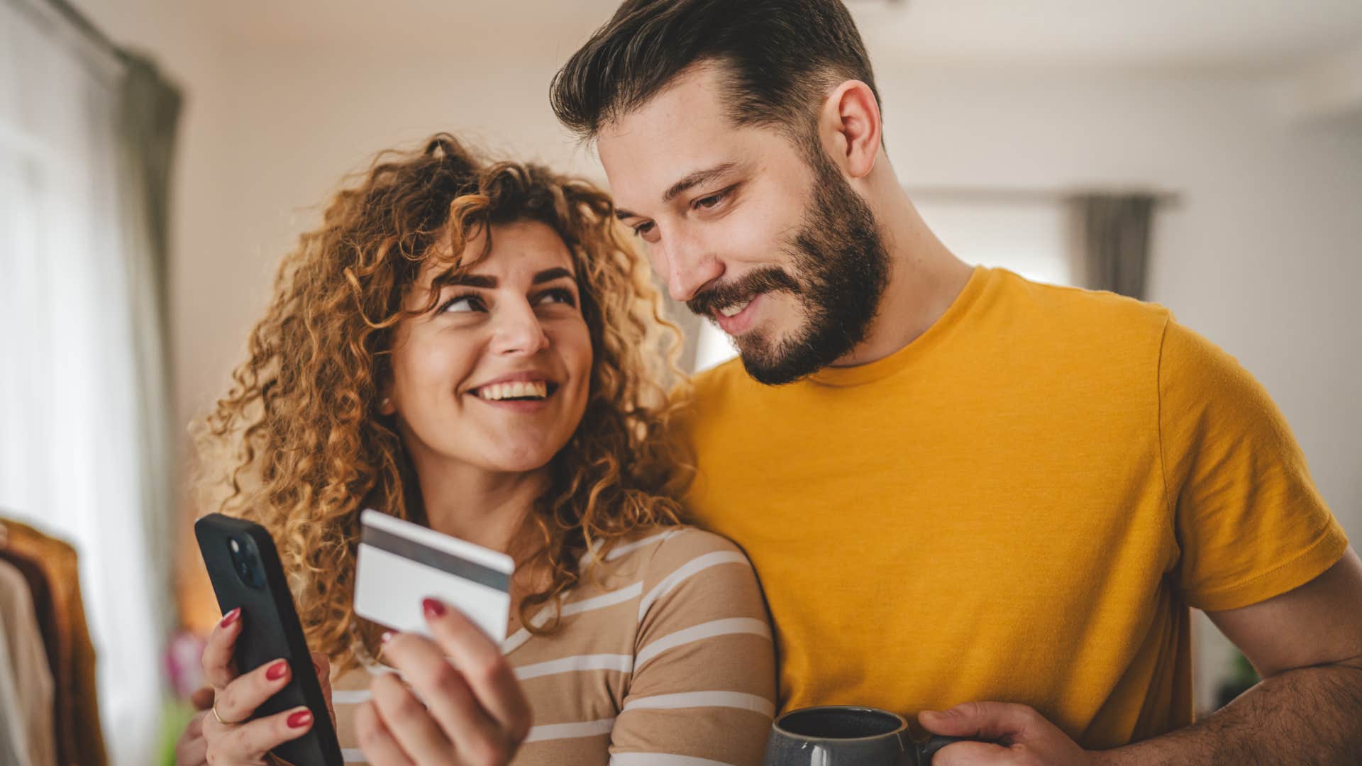 couple compromising on purchase