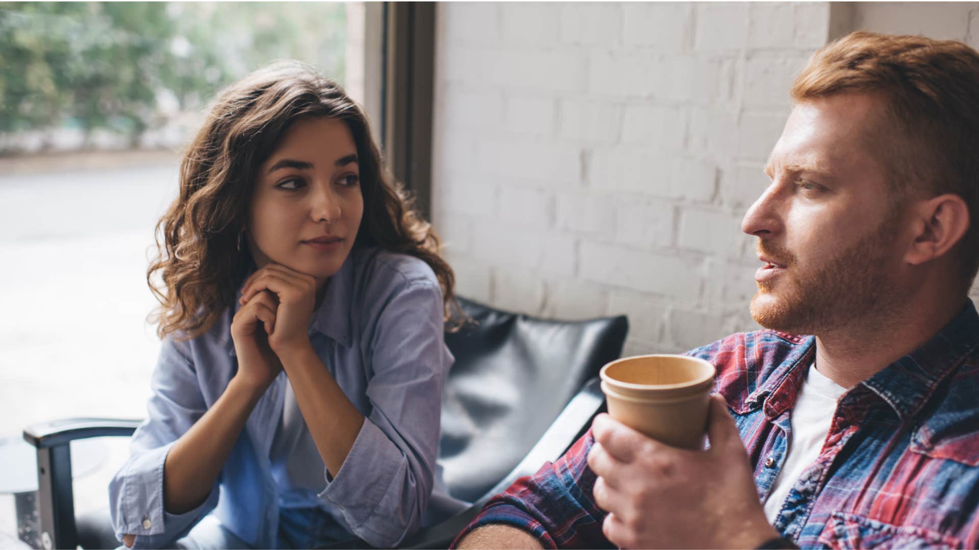 couple thinking about what getting married would give them