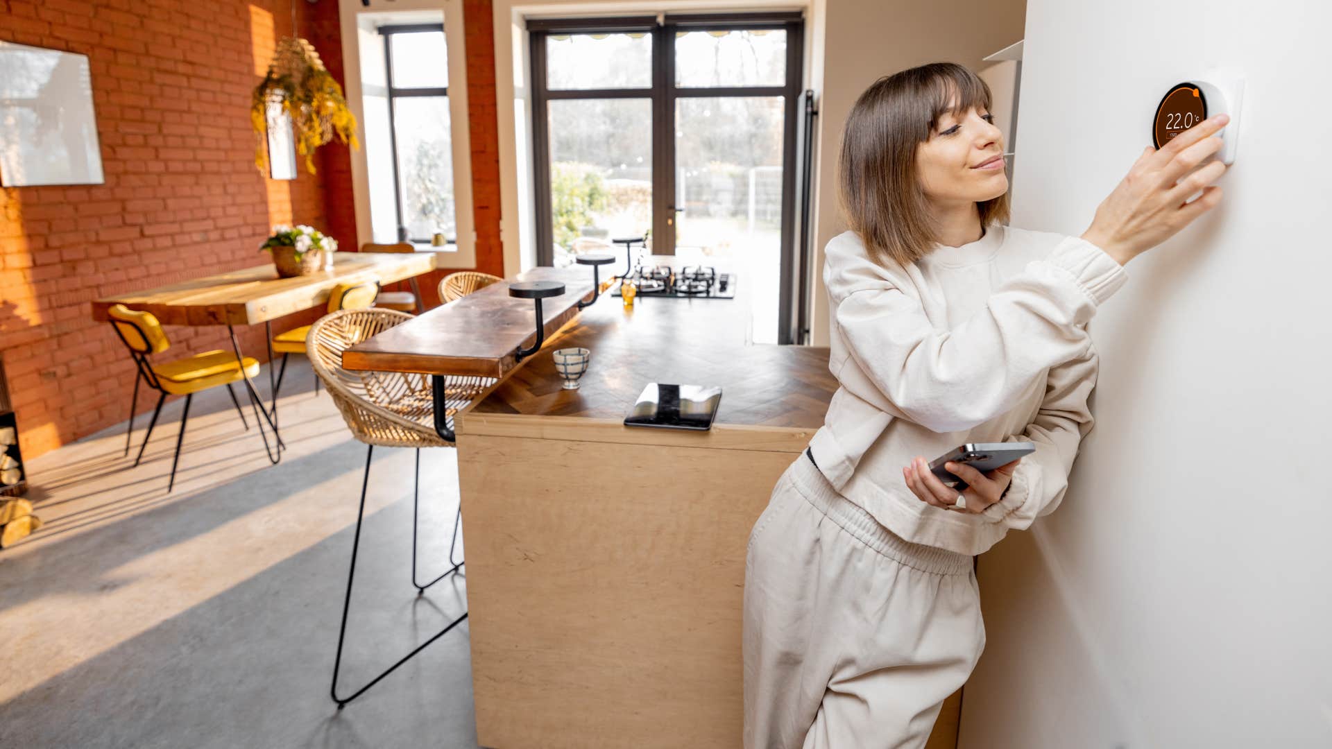 if a person owns A locked thermostat box they grew up with overly strict parents 