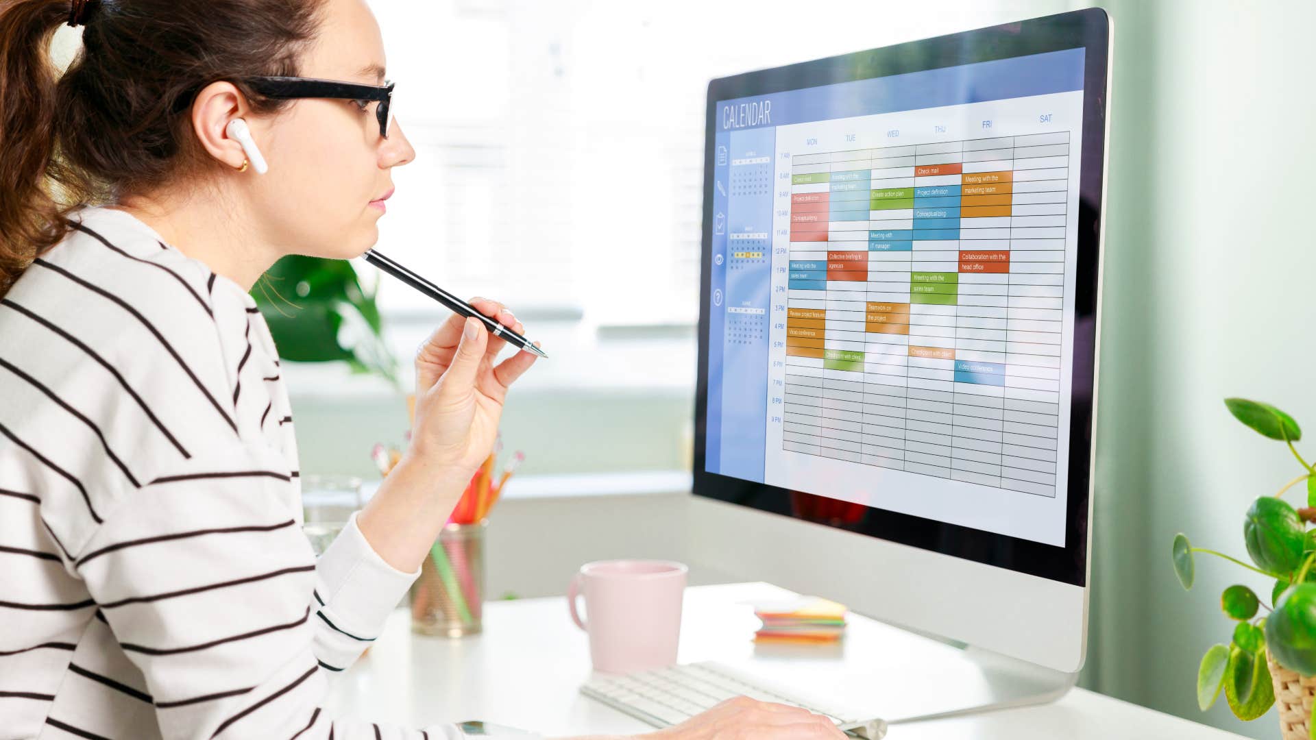 if a person owns An overly organized chore chart they grew up with overly strict parents 